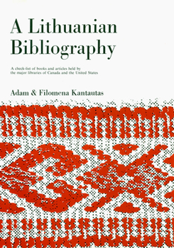 Hardcover A Lithuanian Bibliography Book