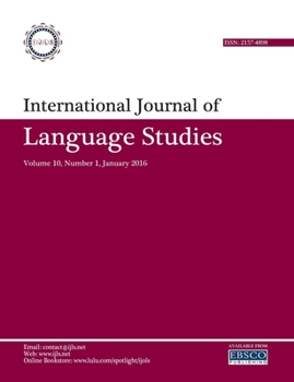 International Journal of Language Studies (IJLS) - volume 10(1)