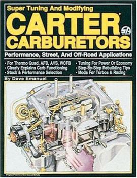 Paperback Super Tuning and Modifying Carter Carburetors Book