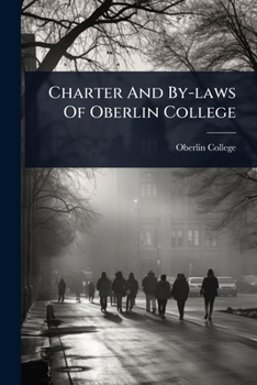 Charter And By-laws Of Oberlin College