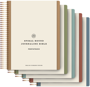 Hardcover ESV Spiral-Bound Journaling Bible, Five-Volume Set (Hardcover) Book