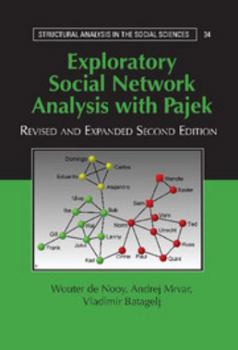 Hardcover Exploratory Social Network Analysis with Pajek Book