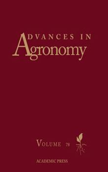 Hardcover Advances in Agronomy: Volume 78 Book