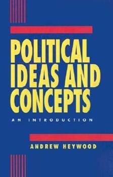 Hardcover Political Ideas and Concepts: An Introduction Book