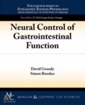 Paperback Neural Control of Gastrointestinal Function Book