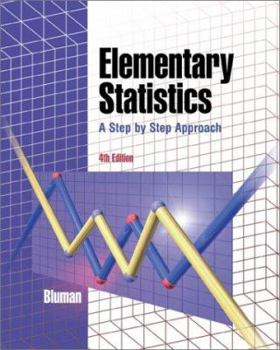 Hardcover Elementary Statistics: A Step By Step Approach (4th Edition ) Book