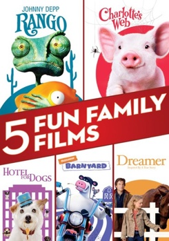 DVD 5 Family Fun Films Collection 2 Book