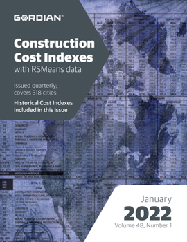 Paperback Construction Cost Indexes January 2022 Book