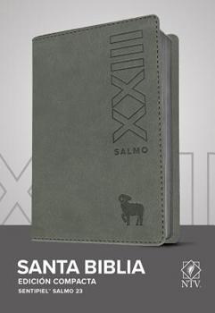 Imitation Leather Santa Biblia Ntv, Edición Compacta, Salmo 23 (Sentipiel, Gris) [Spanish] Book
