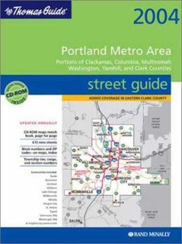 Portland Metro Area: Portions of Clackamas, Columbia, Multnomah Washington, Yamhill, and Clark Counties with CDROM
