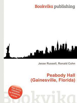 Paperback Peabody Hall (Gainesville, Florida) Book