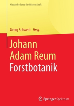 Paperback Johann Adam Reum: Forstbotanik [German] Book