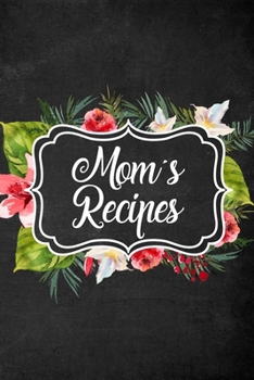Paperback Mom's Recipes Book
