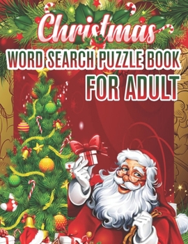 Paperback Christmas Word Search Puzzle book For Adult: Word Search Puzzle book (volume 1) Book