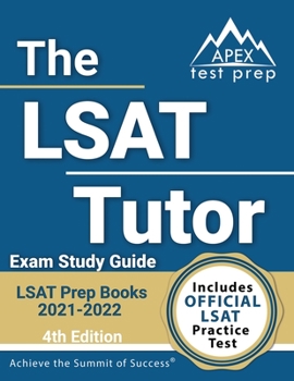Paperback LSAT Prep Books 2021-2022: The LSAT Tutor Exam Study Guide and Official Practice Test [4th Edition] Book