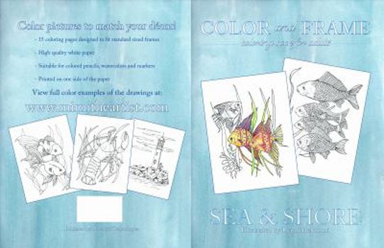 Paperback Color and Frame: Sea & Shore Book