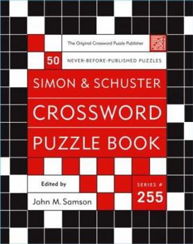Spiral-bound Simon & Schuster Crossword Puzzle Book Series 255 Book