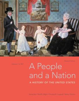 Paperback A People and a Nation, Volume I: To 1877 Book