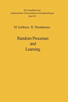 Paperback Random Processes and Learning Book