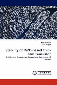 Paperback Stability of IGZO-based Thin-Film Transistor Book