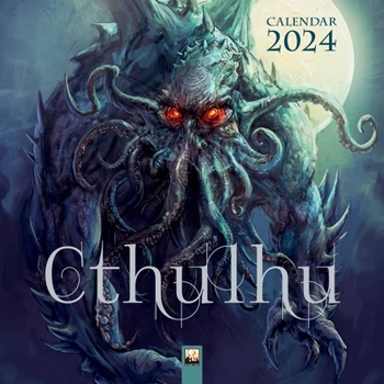 Calendar Cthulhu Wall Calendar 2024 (Art Calendar) Book