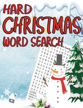 Hard Christmas Word Search: Fun Puzzlers Large Print Word Search Books