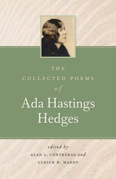 Paperback The Collected Poems of ADA Hastings Hedges Book
