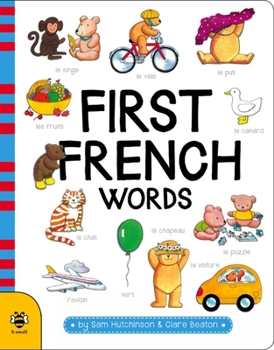 Board book First French Words Book