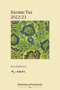 Paperback Bloomsbury Professional Income Tax 2022/23 Book