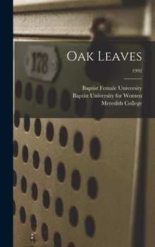 Hardcover Oak Leaves [electronic Resource]; 1992 Book
