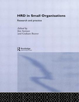 Paperback Human Resource Development in Small Organisations: Research and Practice Book