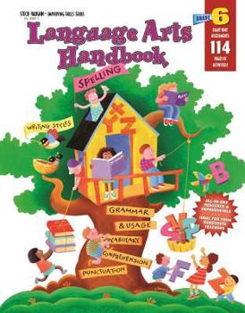 Paperback Steck-Vaughn Language Arts Handbook: Student Workbook Grade 6 Book