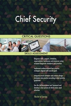 Paperback Chief Security Critical Questions Skills Assessment Book