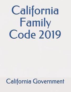 Paperback California Family Code 2019 Book