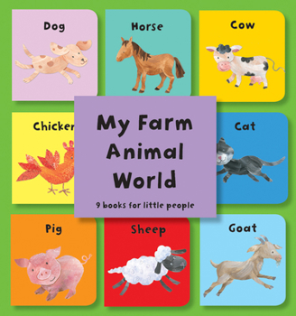 Board book My Farm Animal World Book