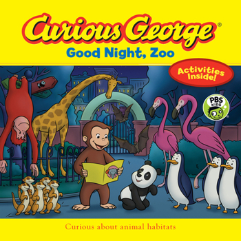 Paperback Curious George Good Night, Zoo Book