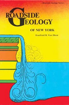 Paperback Roadside Geology of New York Book