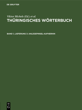 Hardcover Anlegepinsel-Aufherhin [German] Book