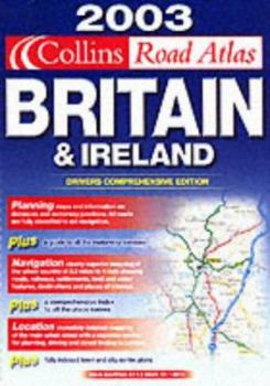 Spiral-bound Comprehensive Road Atlas Britain and Ireland Book