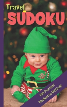 Paperback Travel Sudoku: Sudoku Medium to Hard Book