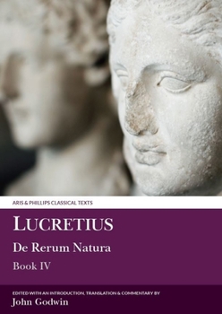 Hardcover Lucretius: de Rerum Natura IV [Latin] Book