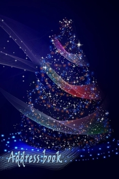 Address Book: Lovely Christmas Design, Best way to Track Addresses, Email, Mobile, Work & Home Phone Numbers, and easily Tabbed in Alphabetical Order ( Special christmas Design Notebook Journal)