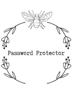 Paperback Password Protector: A journal to keep websites and passwords organized Book