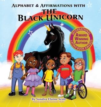 Hardcover Alphabet & Affirmations with The Black Unicorn Book