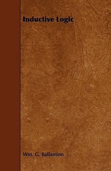 Paperback Inductive Logic Book