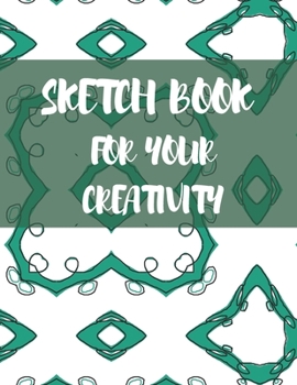 SKETCHBOOK: 100 PAGES OF 8.5 x 11 Large PREMIUM BLANK PAGES FOR ALL WHO LOVE TO DOODLE, Journal And Sketch Pad For Drawing. LITTLE GIFT FOR WOMEN, MEN, GIRLS, BOYS, STUDENTS