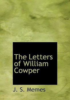 Hardcover The Letters of William Cowper Book