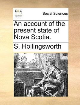 Paperback An Account of the Present State of Nova Scotia. Book