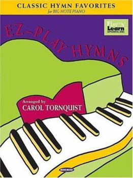Paperback EZ-Play Hymns: Classic Hymn Favorites for Big-Note Piano Book