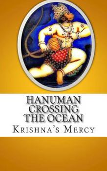 Paperback Hanuman Crossing the Ocean Book